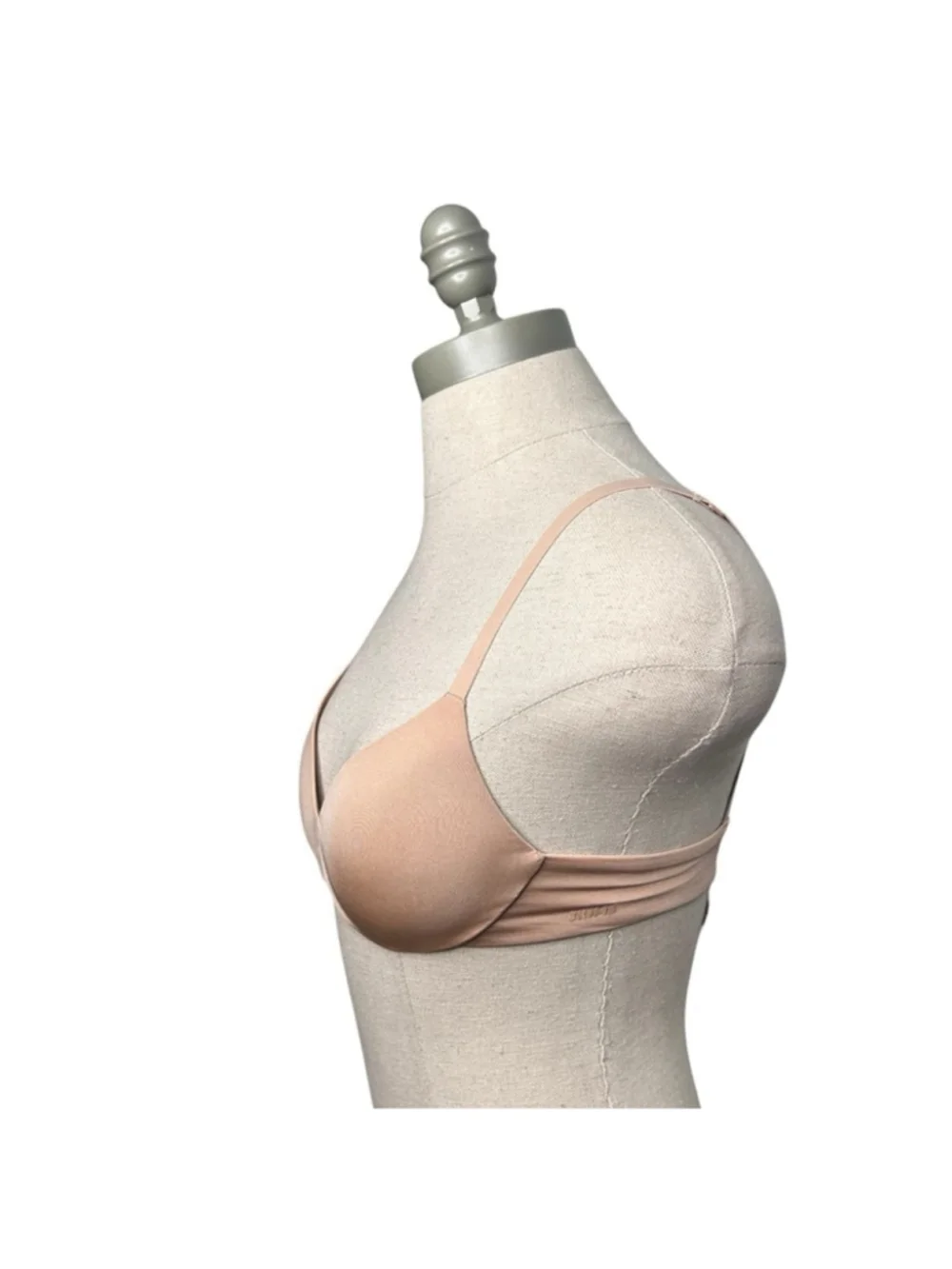 Skims Kim K Wireless T-shirt Demi BRA in Mica Light Beige 34C
